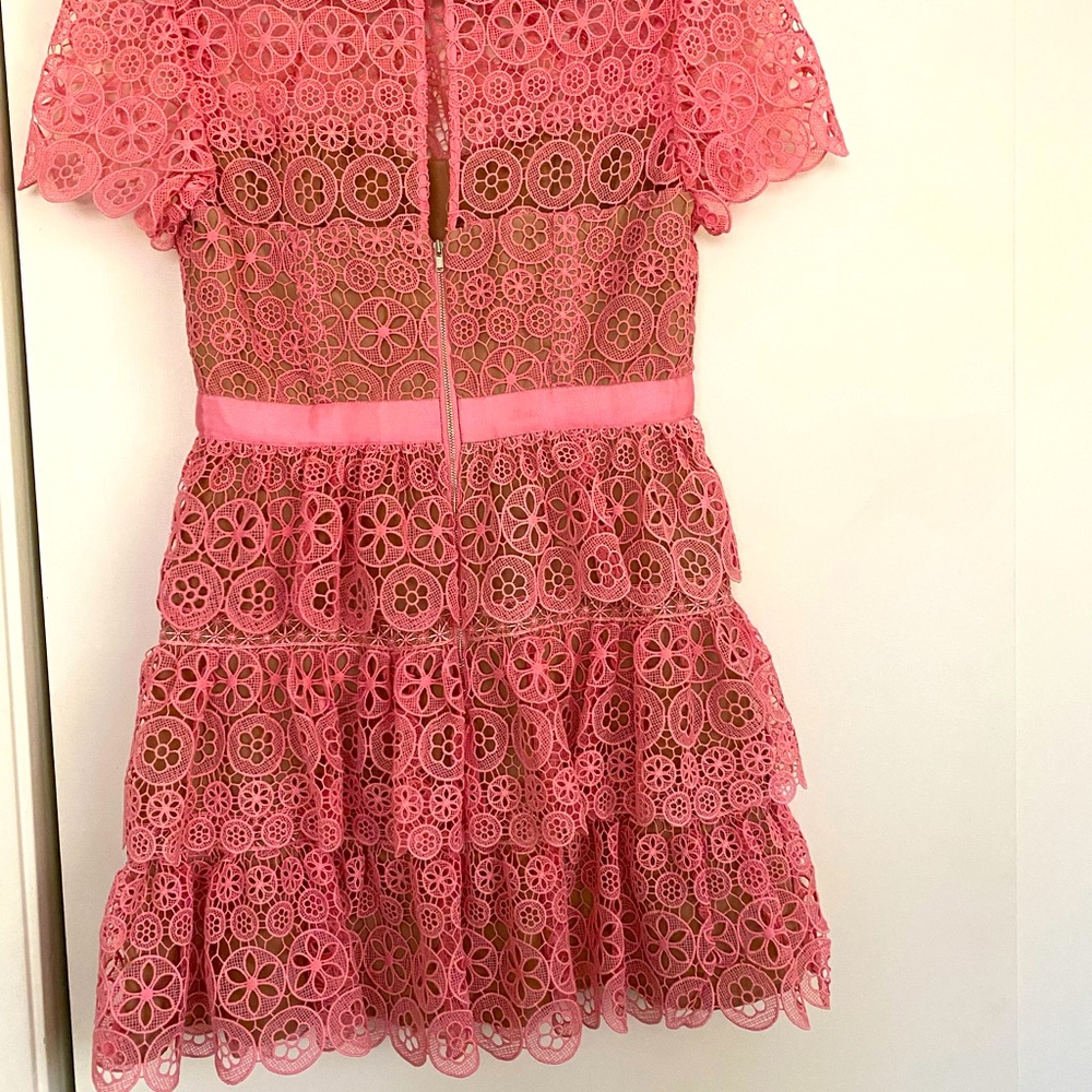 Self Portrait Pink dress US8 - Picture 2 of 3